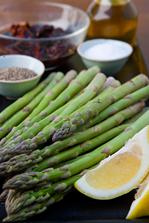 Fresh asparagus