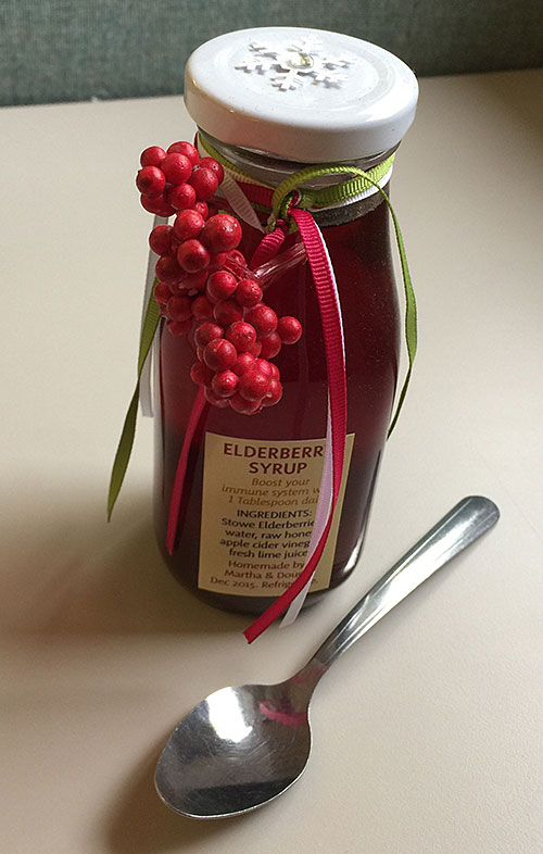 Elderberry syrup